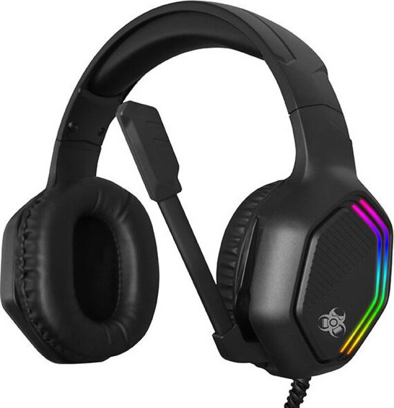 47534 GameZone GZ X3 Gaming Headset - 3,5mm Minijack - Sort