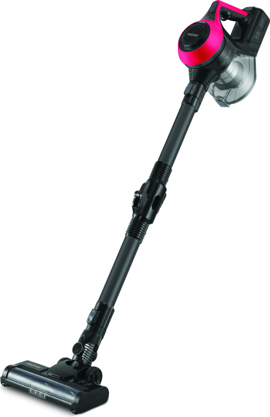 ZSVC511DF Piotr Ledningsfri Støvsuger – 22,2V, 145W, 0,8L, 40 min – Sort/Rød