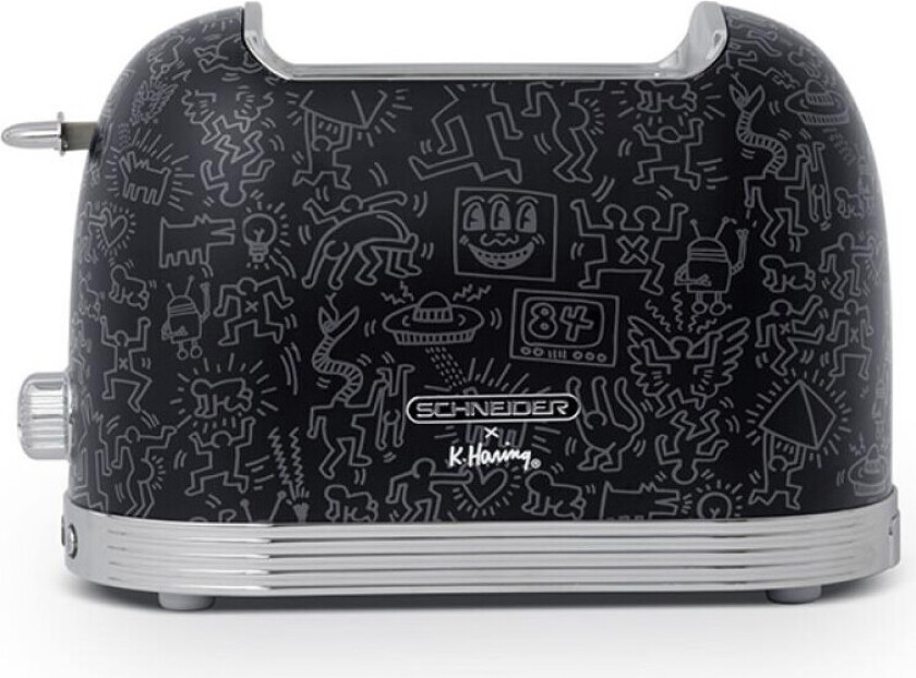 Schneider SCTO2KFAB Brødrister 2 Skiver - 815W - Sort