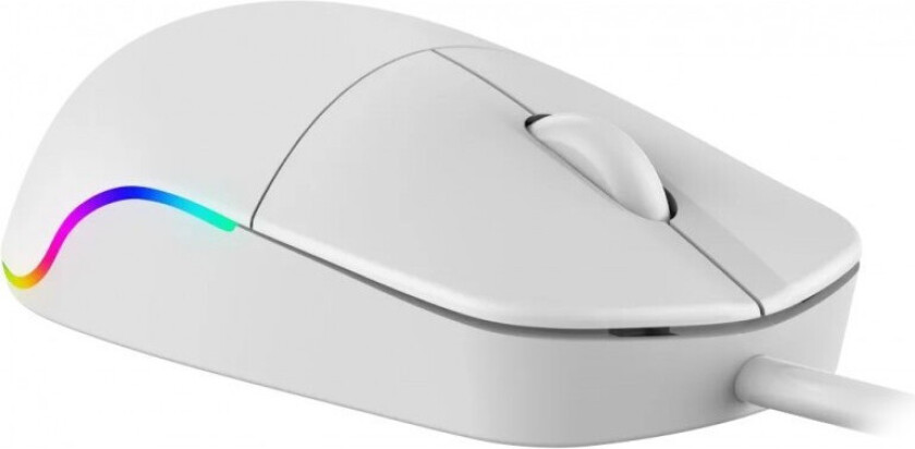 Azora MB-24 Kablet Mus - 1200 DPI, USB-A - Hvit