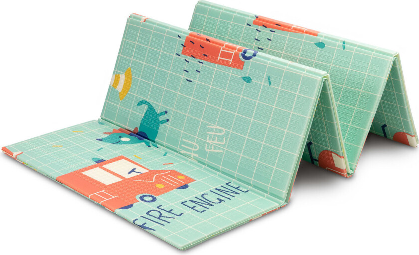 Multifunksjonell Lek- og Aktivitetsmatte - 200x180cm, Antiskli - City