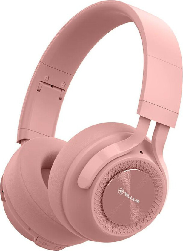 Feel Over-Ear Hodetelefoner - Bluetooth, 10m, 15 timer - Pink