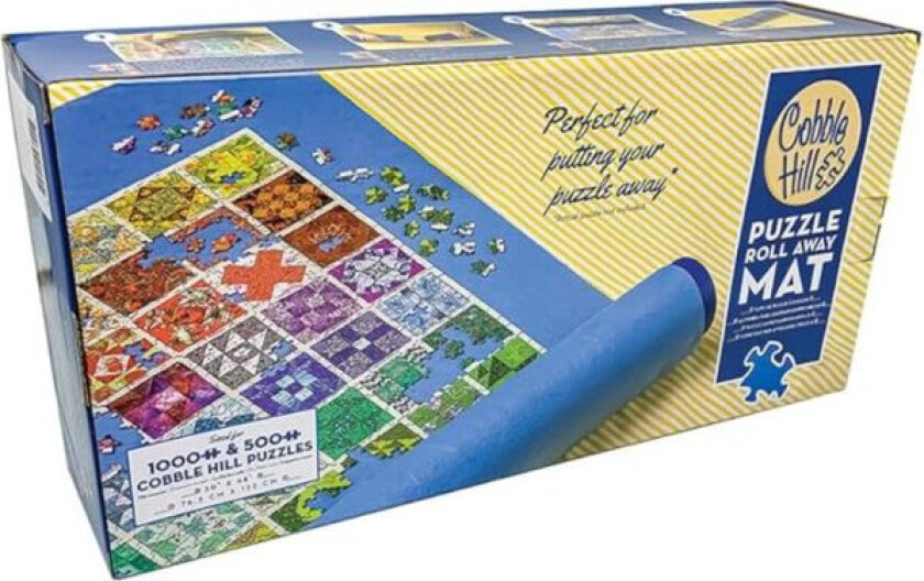 Roll Away Puslespilsmatte - 76x120cm, 500-1000 Brikker