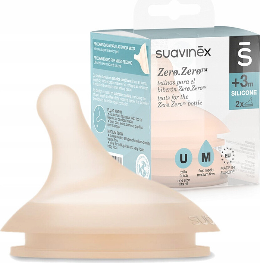 087056 308681 Zero Suttehoveder - 2 stk - M