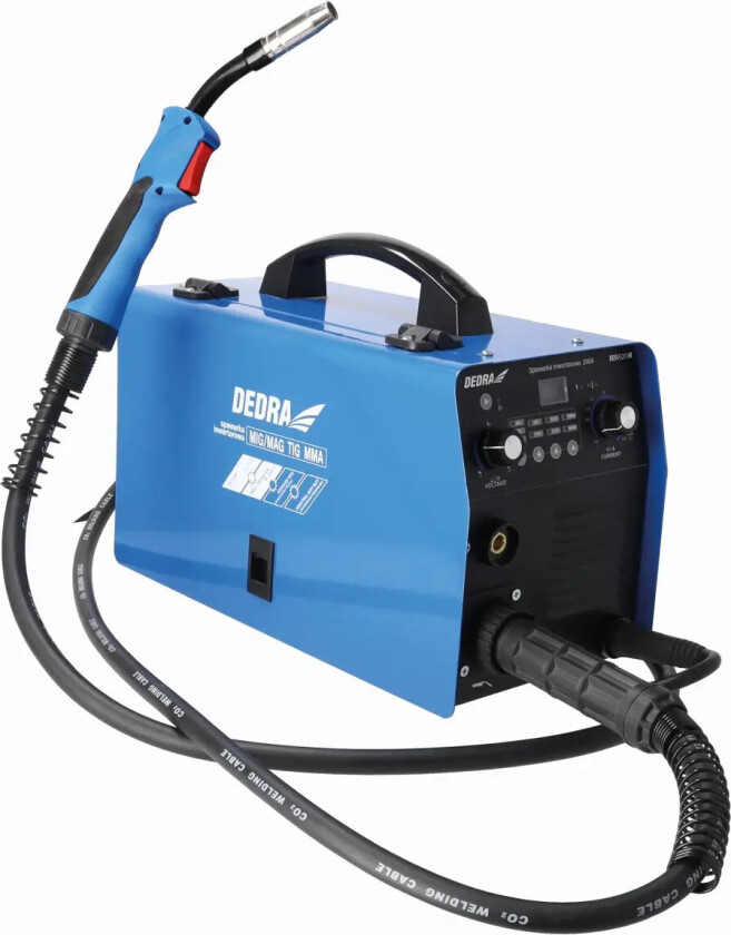 DESMI201M 3-i-1 Sveiseapparat - Inverter, MIG/MAG, MMA, TIG - 200A