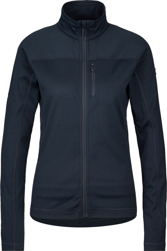 ABISKO LITE FLEECE JACKET W DARK NAVY