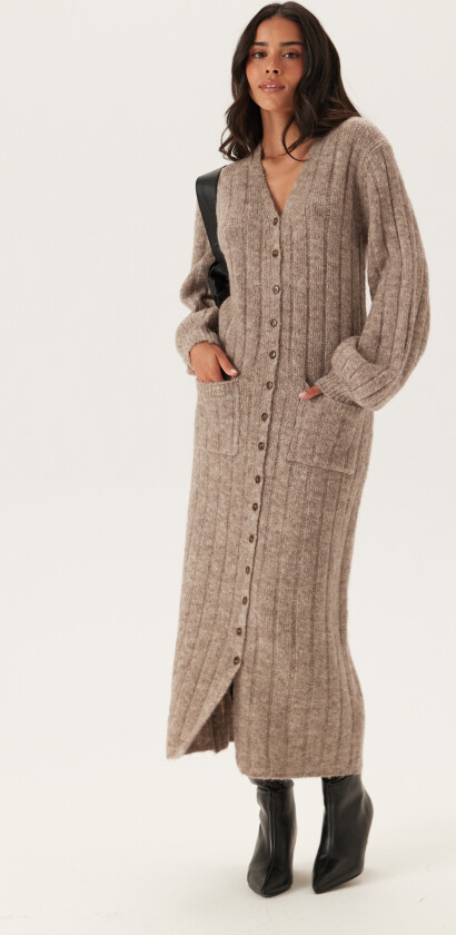 Knitted Cardigan Dress