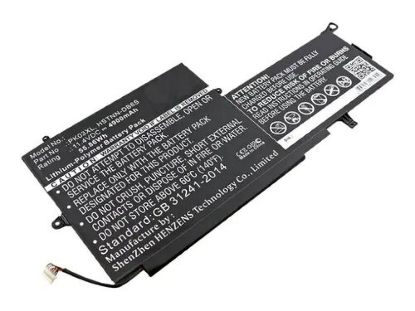 - Batteri Til Bærbar Pc (tilsvarer: Hp 789116-005, Hp 6789116-005, Hp 788237-2c1, Hp 788237-2c2, Hp Hstnn-db6s, Hp Pk03056xl, Hp Pk03xl)
