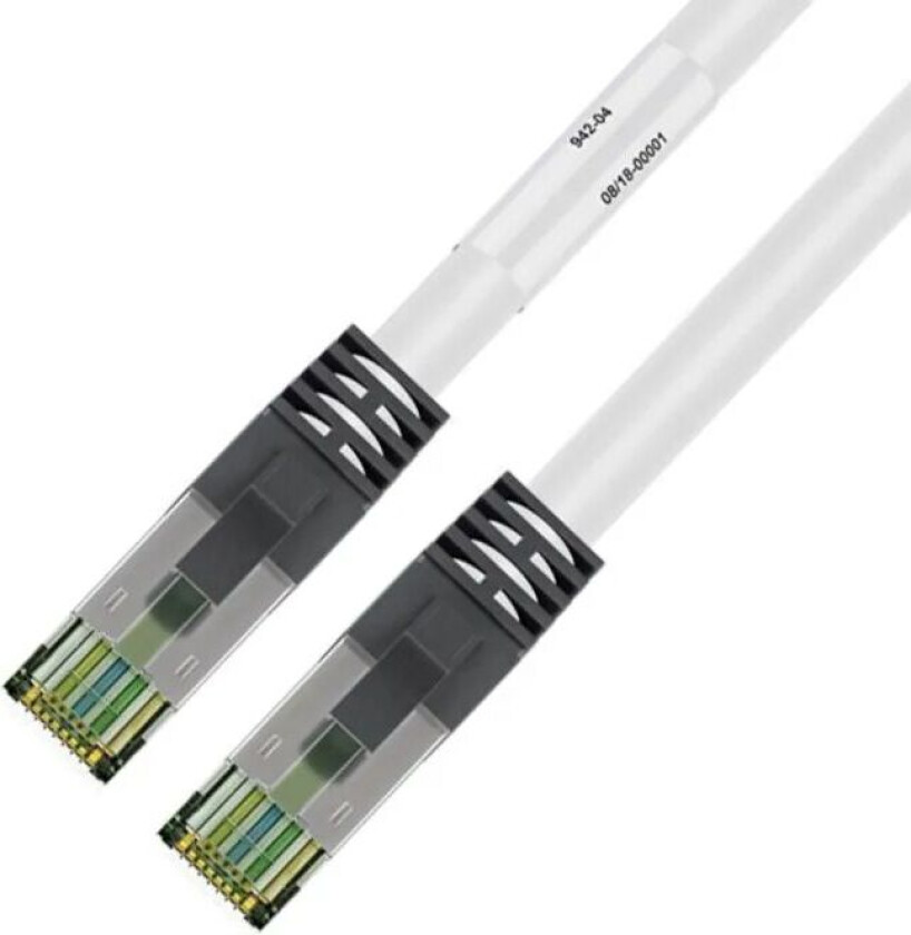 Halogenfri S/FTP-nettverkskabel Cat. 8.1 5 m