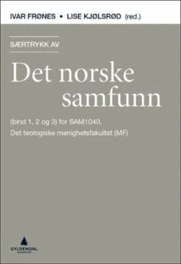Særtrykk av Det norske samfunn