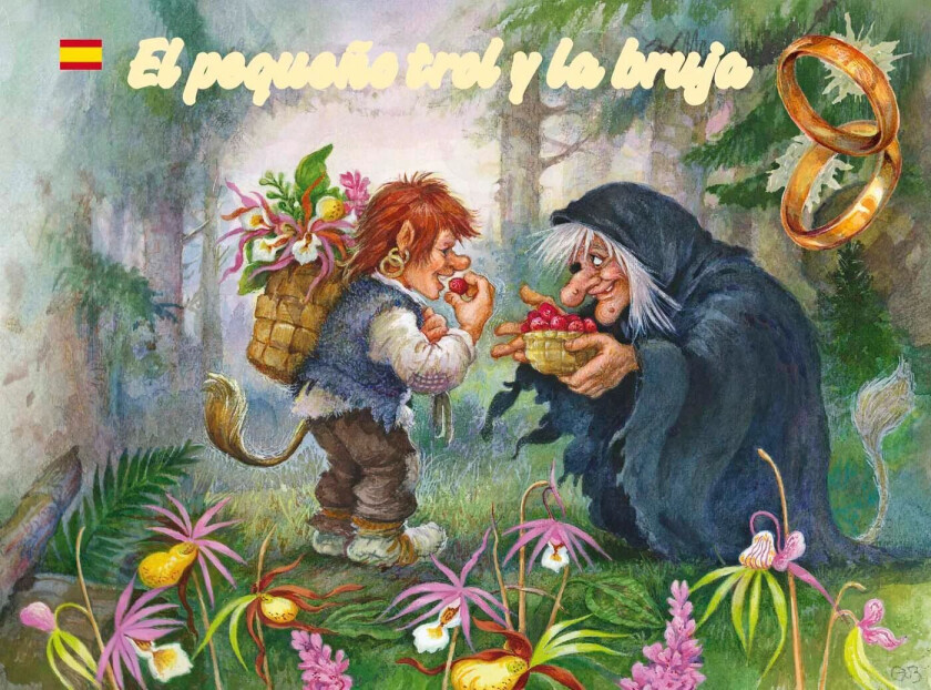 Trollgutten og heksa spanske av Trollbok Spansk