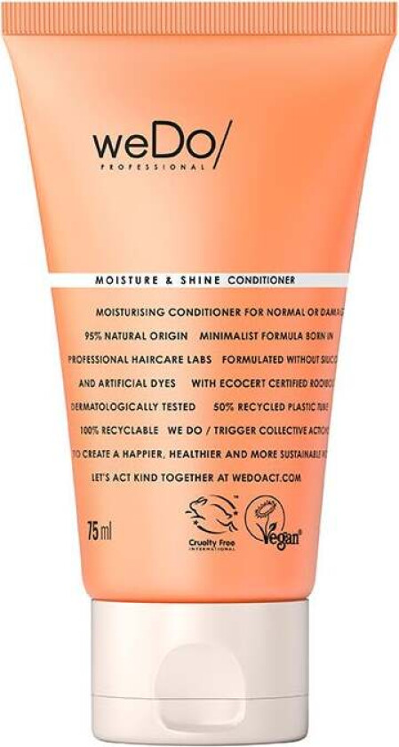 weDo Moisture & Shine Conditioner, 75 ml weDo Vegansk hårpleie