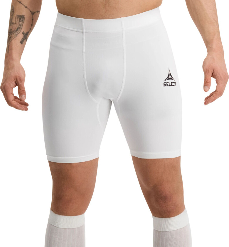 Select Tights Short Baselayer, treningsshorts, herre White