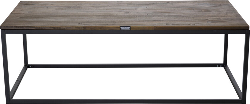 VENTURE DESIGN Malang salongbord - brunt tre og metall (120x60)