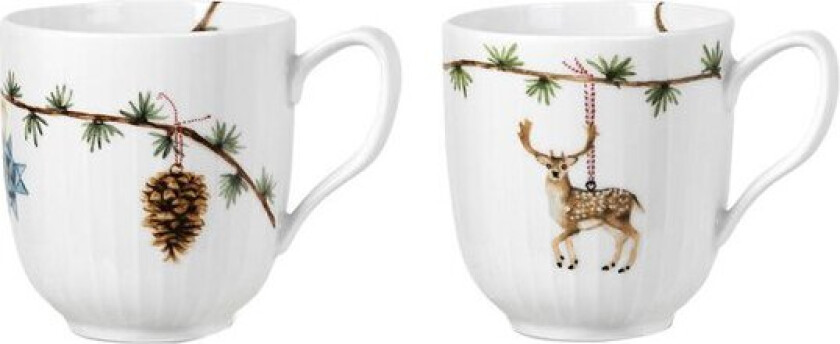 Hammershøi Christmas krus 2020+2021 sett 33 cl
