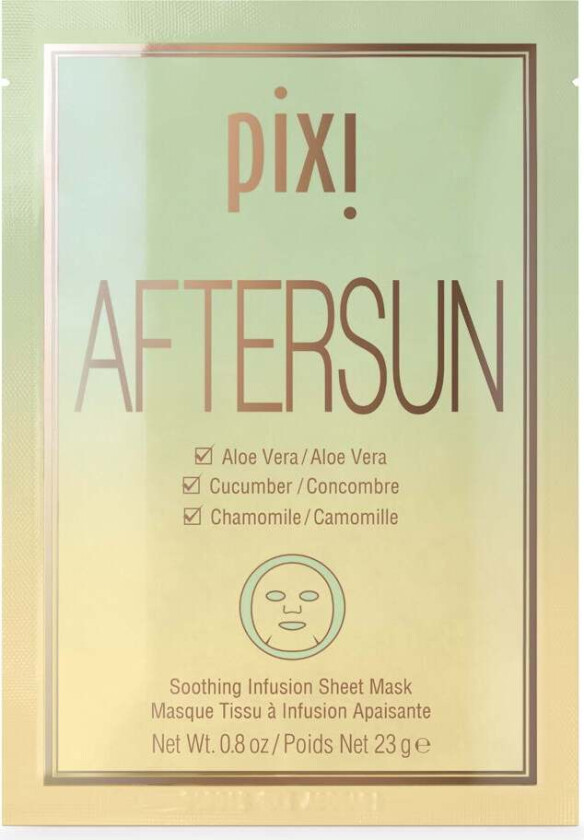 AfterSun Sheet-Mask, 3 st Ansiktsmaske