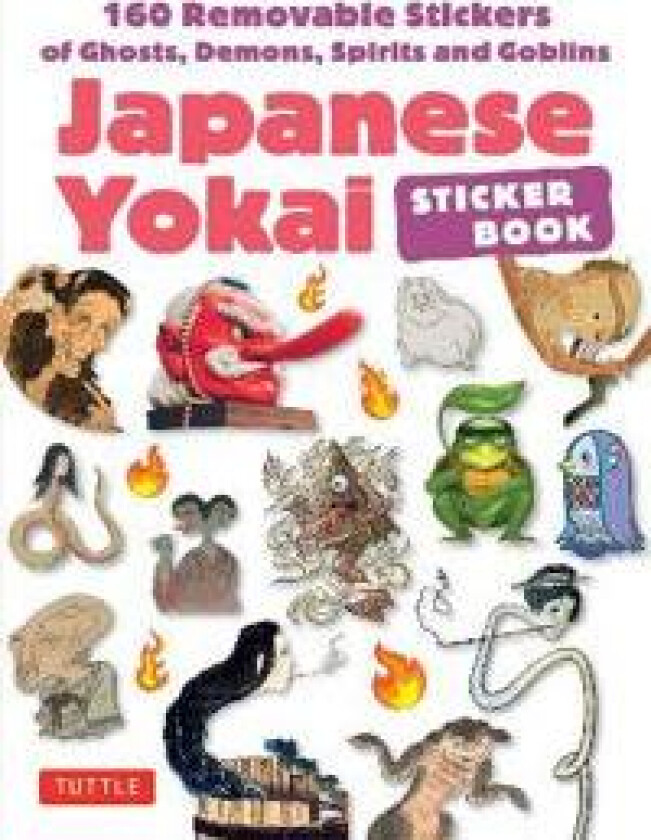 Japanese Yokai Sticker Book