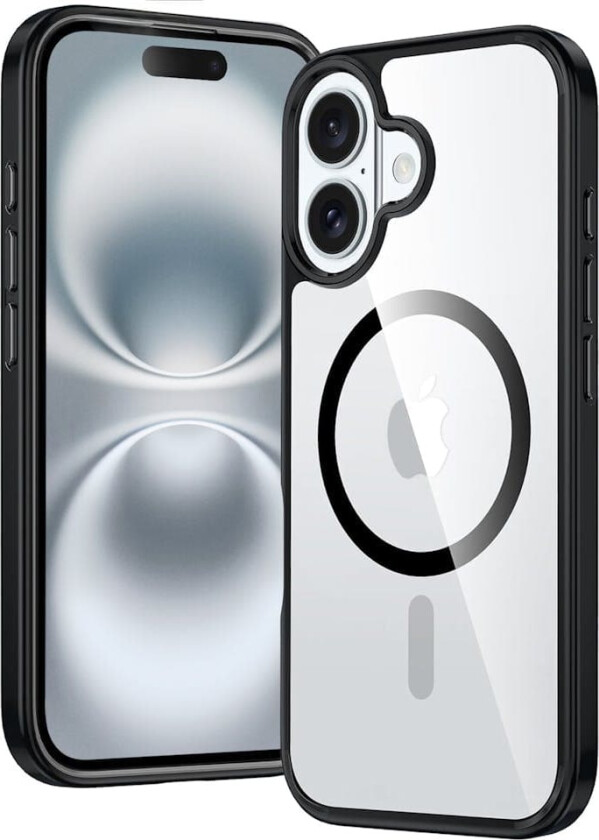 iPhone 16 matt svart Magsafe-deksel