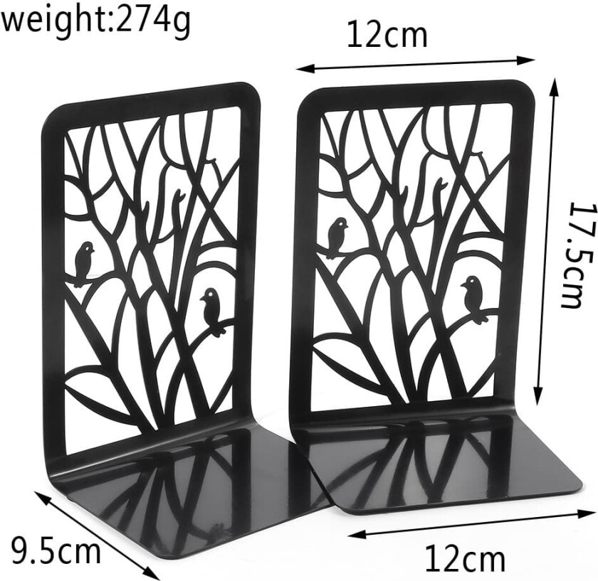 INF Bokstøtte, 2-pakning Bird