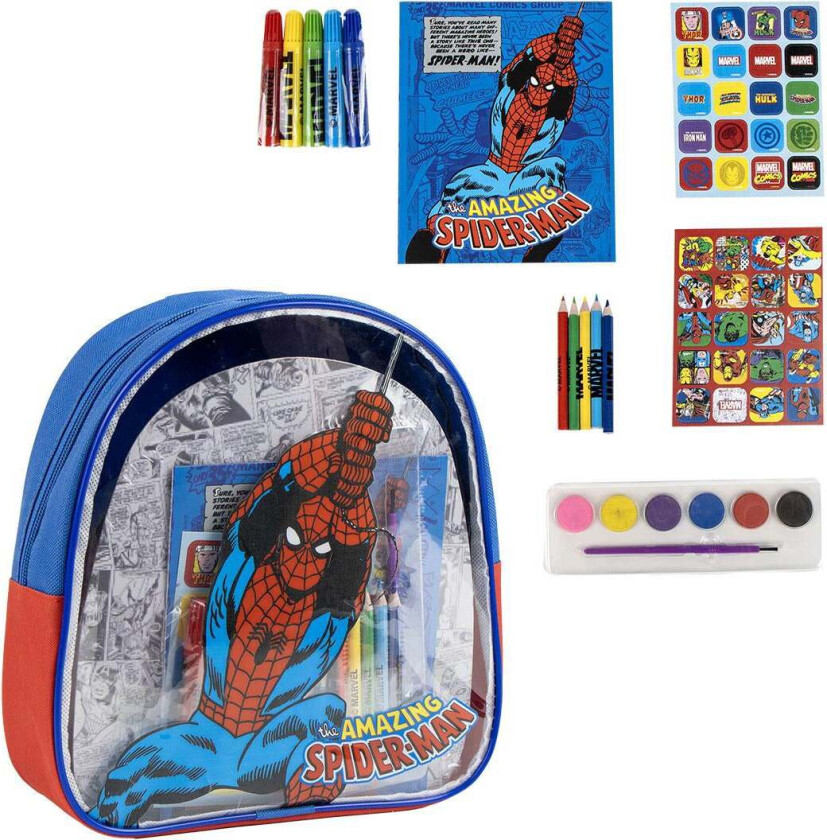 Spider-Man Ryggsekk & Malesett - Ryggsekker