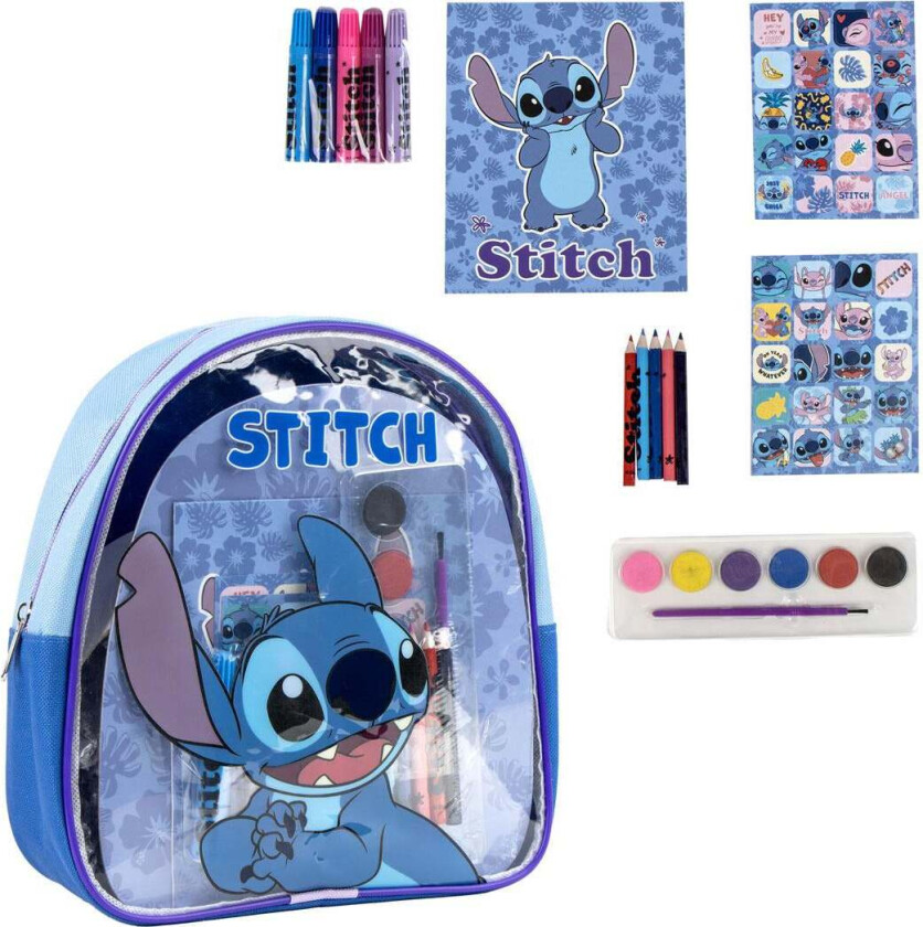 Disney Stitch Ryggsekk & Malesett - Ryggsekker