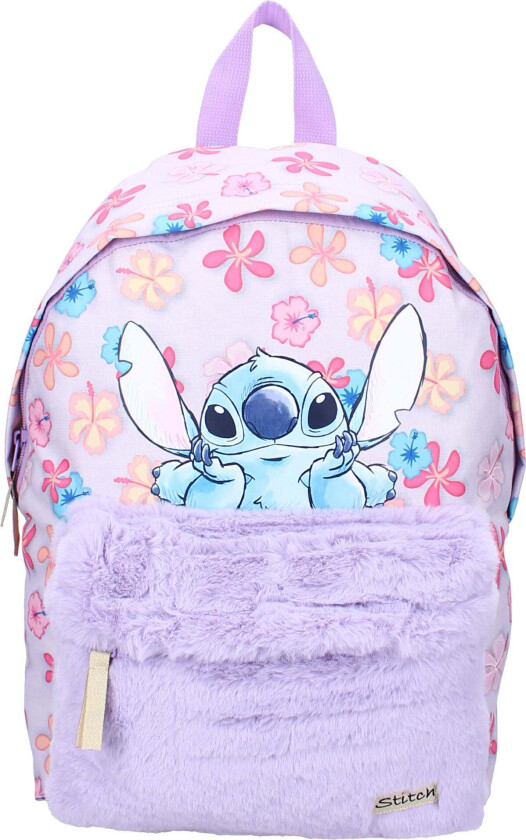 Disney Lilo & Stitch Ryggsekk Furry Fantasy, Lilla - Ryggsekker - Polyester