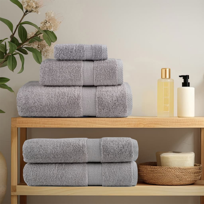 Bilde av Vaskekluter 10 pcs Grå 15 x 21 cm Bomull