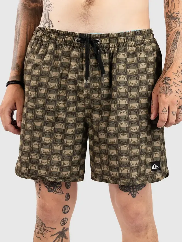 Surfsilk Scallop Volley 16 Boardshorts brun
