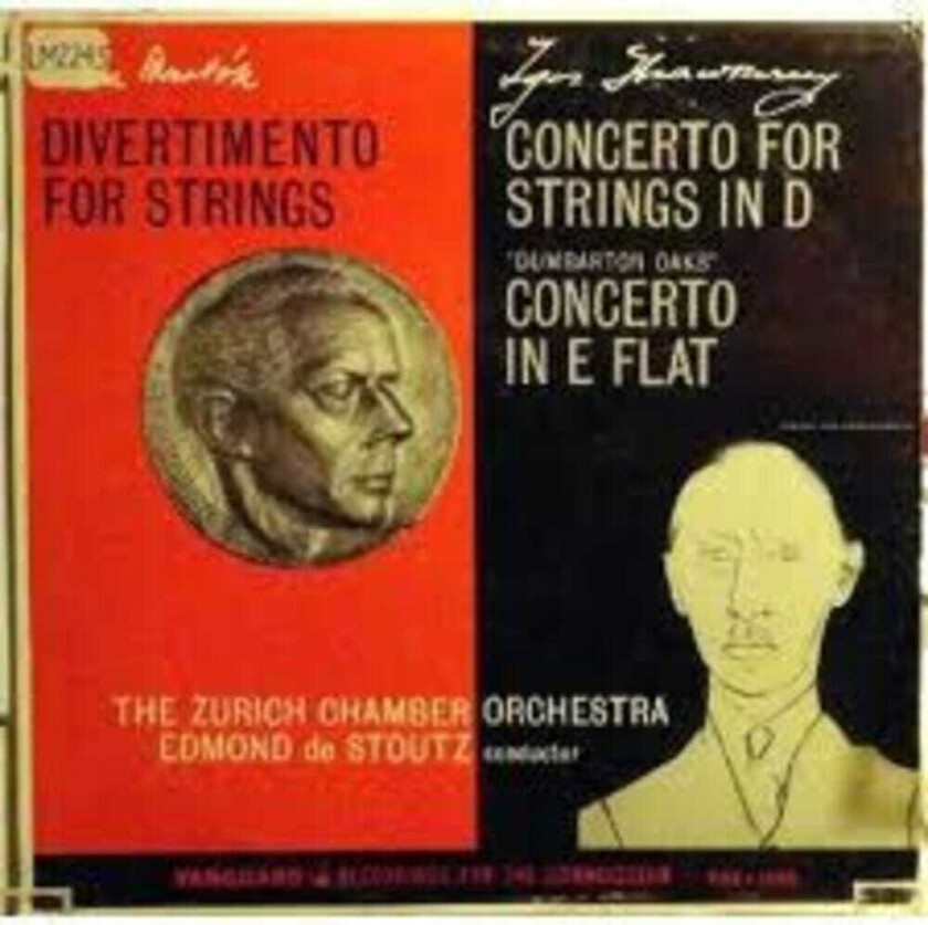 De Stoutz, Zurich Chamber Orchestra Dumbarton Oaks / Concerto In D CD