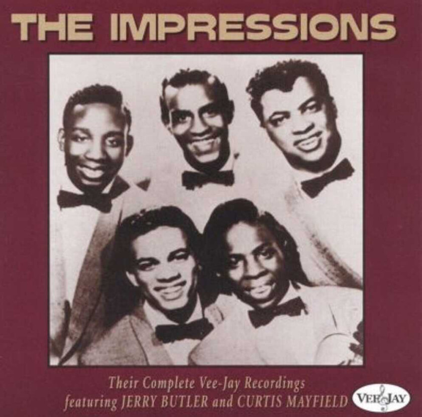 The Impressions Their Complete Veejay Recordings CD