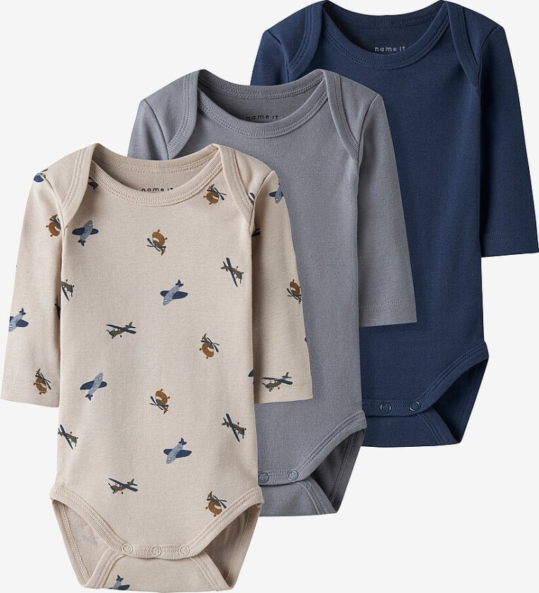 Bodyer nbmBody LS Airplane 3-pakning - Beige