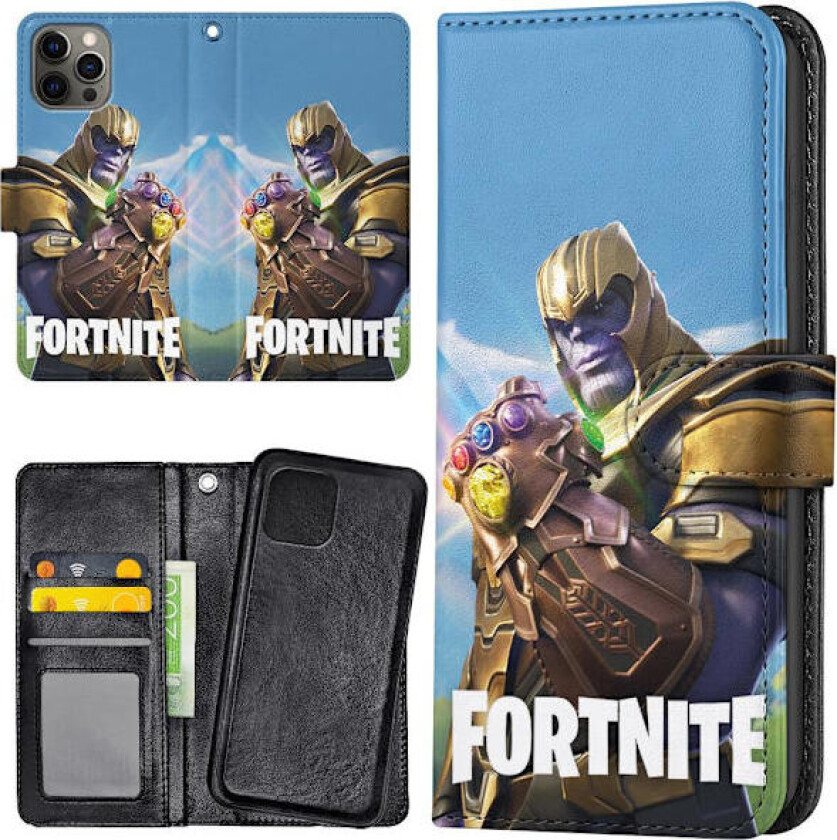 iPhone 14 Pro - Lommebok Deksel Fortnite