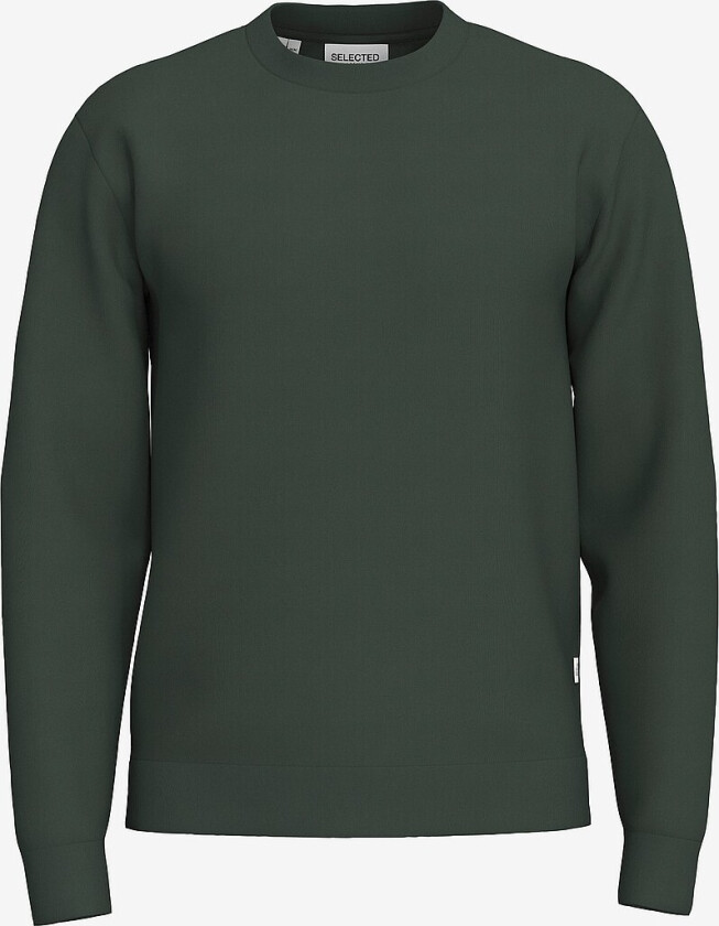 Collegegenser slhEmanuel Soft Crew Neck Sweat - Grønn