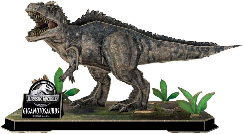 Jurassic World 3D Puslespill - Giganotosaurus