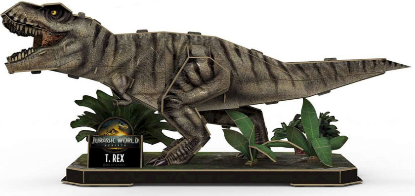 Jurassic World Rebirth 3D Puslespil - Dinosaur B: T-Rex