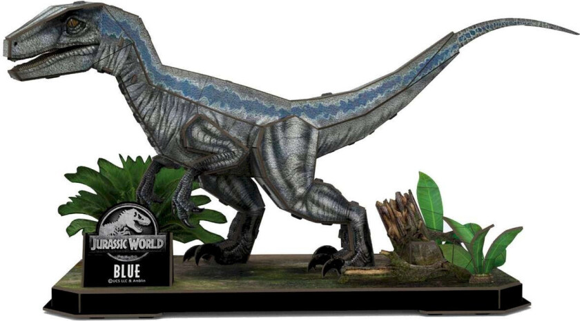 Jurassic World 3D Puslespill - Blue