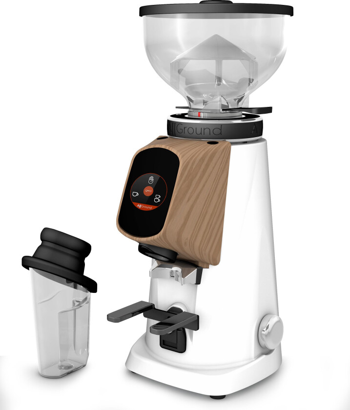 Fiorenzato AllGround Kaffekvern - 230V, Dark-T Titan - Arktisk Hvit