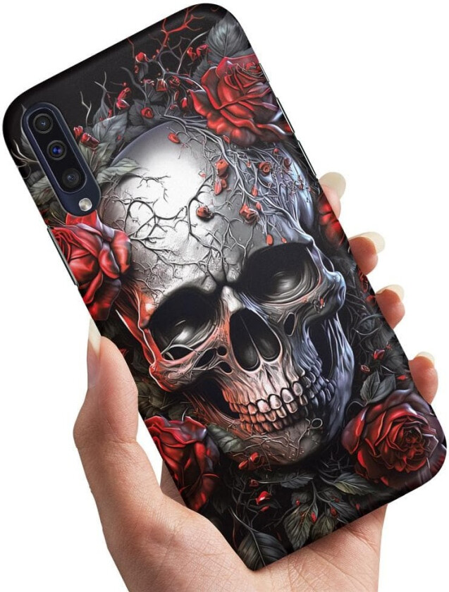 Huawei P20 Pro - Deksel/Mobildeksel Skull Roses