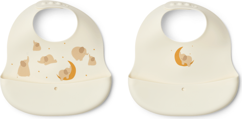 Bilde av Ember printet smekke 2 deler Elephant-Creme de la creme