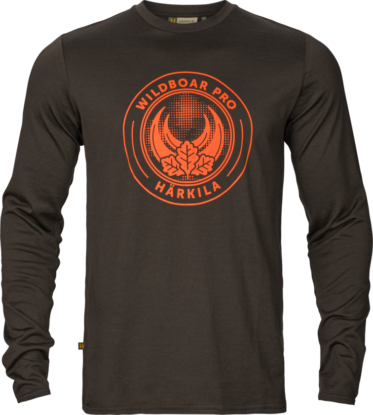 Men's Game Long Sleeve T-Shirt Shadow Brown Wildboar