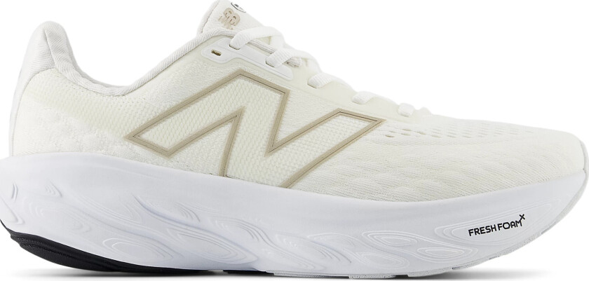 Women's Freshfoam X 1080v14 White with Light Gold Metallic and Sea Salt