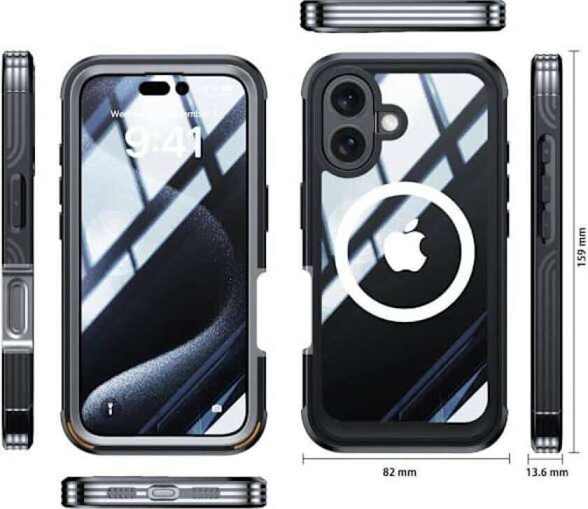 INF Beskyttende deksel til iPhone 16-serien iPhone 16 Pro