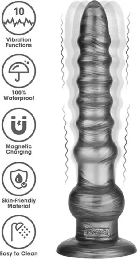 King Sized Vibrating Vibrax Slider 32,3 cm