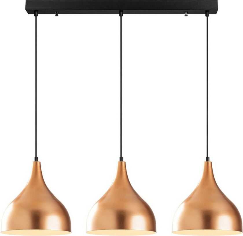 Taklampe Rathour Ignite Kobber / Svart - Kobber/Svart
