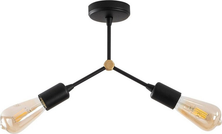 Taklampe Vilsa Svart - Svart