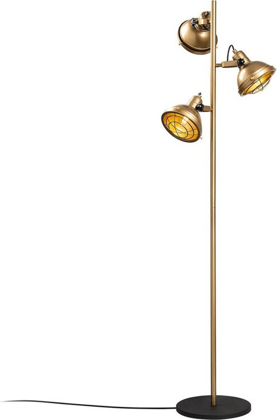 Vegg lampe Vellor Gull - Gull