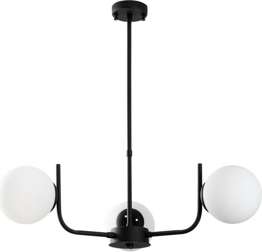 Taklampe Gevir Svart - Svart