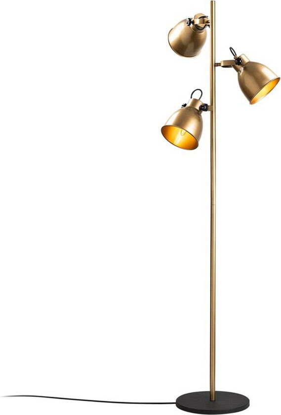 Gulvlampe Elber Gull - Gull