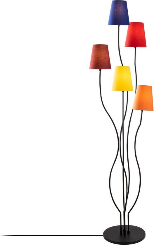 Gulvlampe Crestor Flerfarget / Livlige farger - Flerfarget / Livlige farger