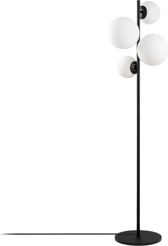 Gulvlampe Subin Svart / Hvit - Svart / Hvit